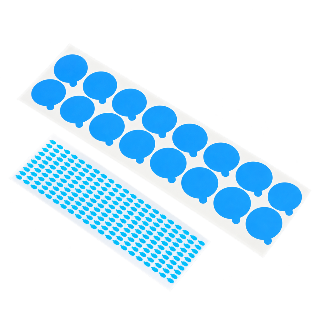 Die-cut paper masking dots — Tormays