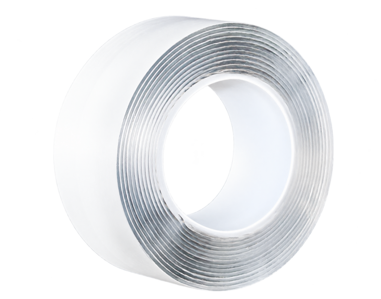Clear nano adhesive tape