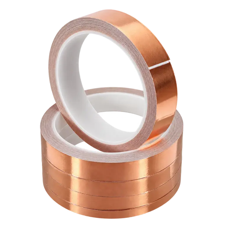 Slot-car track copper tape
