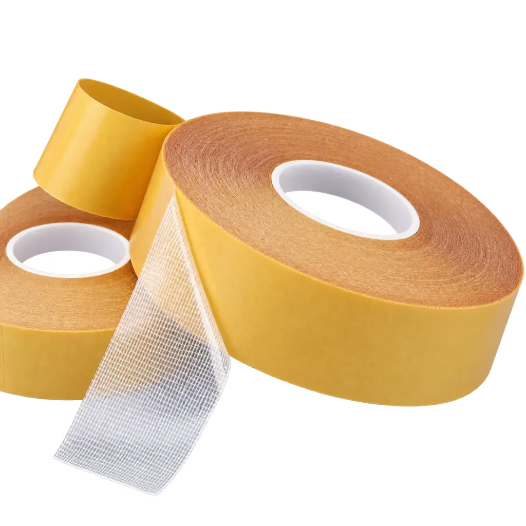 Mesh-carrier carpet tape — Tormays