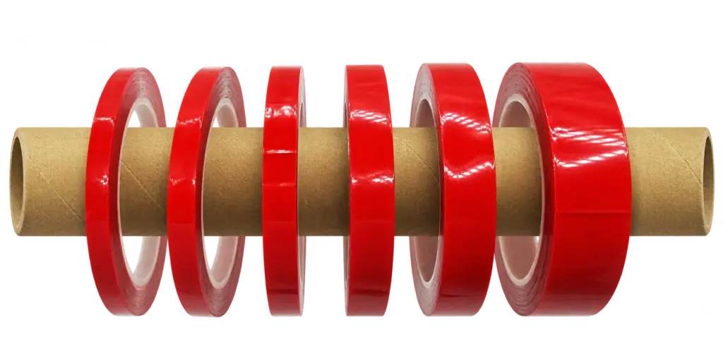 Red-liner acrylic bonding tape — Tormays