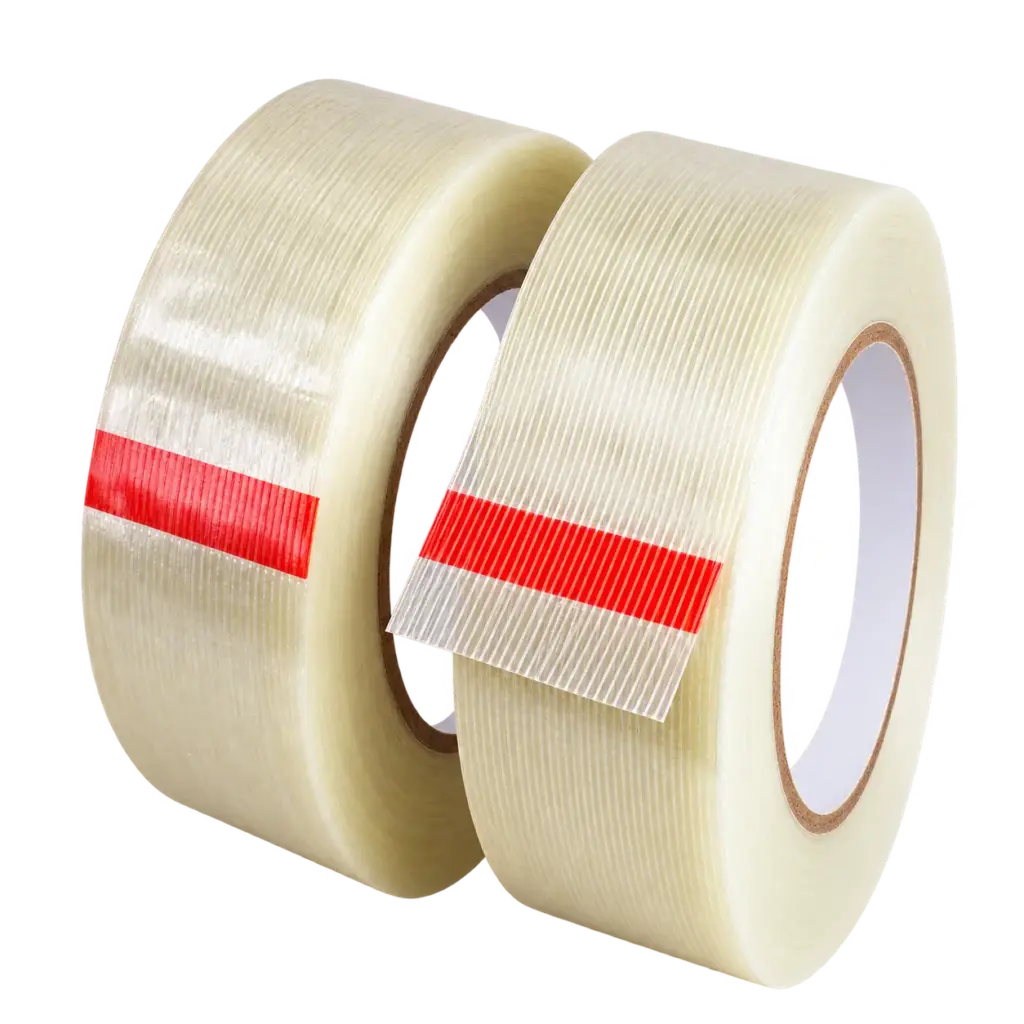 Clear reinforced strapping tape — Tormays