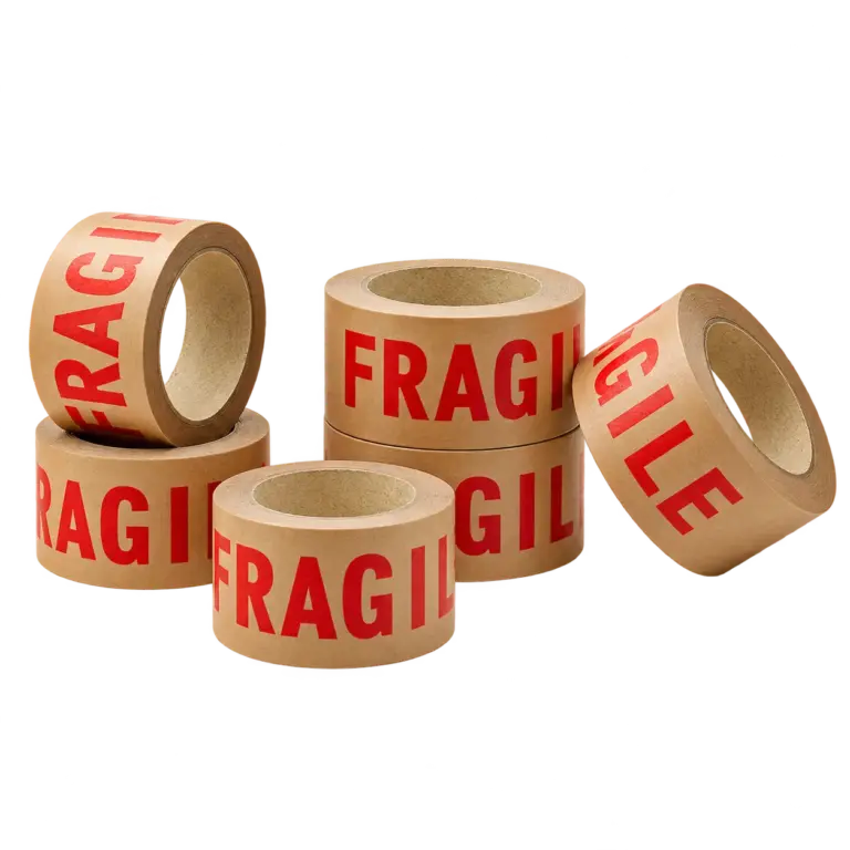 Self-adhesive kraft carton tape