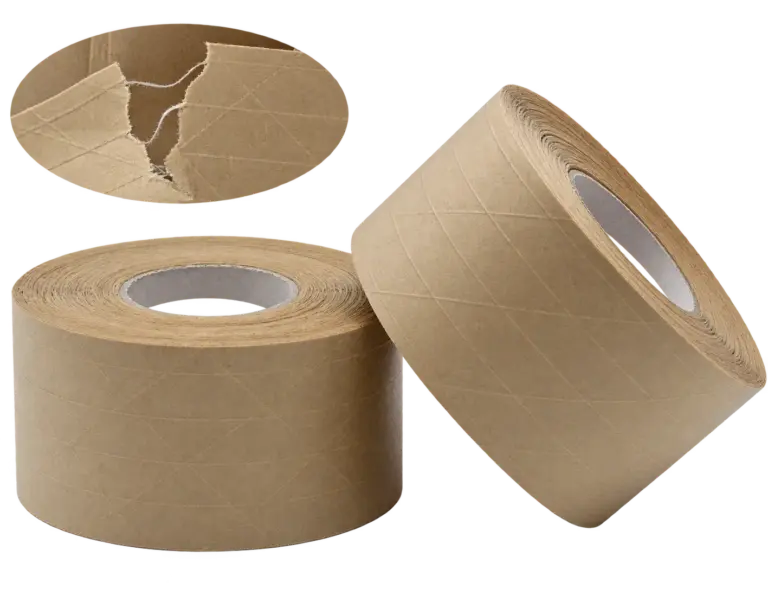 Gummed kraft shipping tape