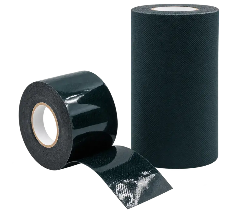 Green turf and rug seam tape